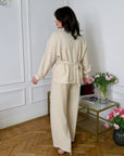 Linen-blend set  - Twiggy Shop