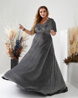 Abendkleid aus Lurex