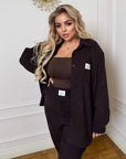 Ribbed velvet set  - Twiggy Shop