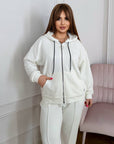 Knit set with a hood  - Twiggy Shop