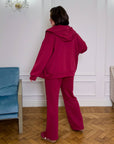 Knit set with a hood  - Twiggy Shop
