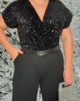Sequin jumpsuit  - Twiggy Shop
