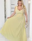 Vestido largo de tela suave