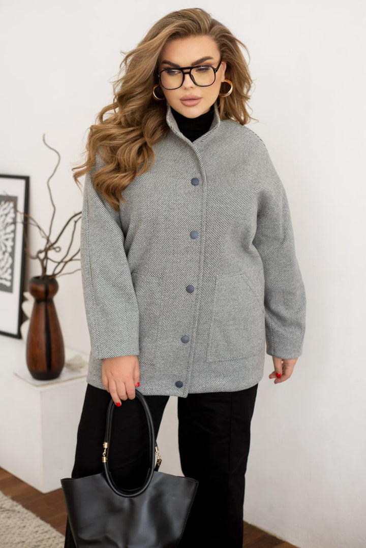 Short bomber-style coat  - Twiggy Shop