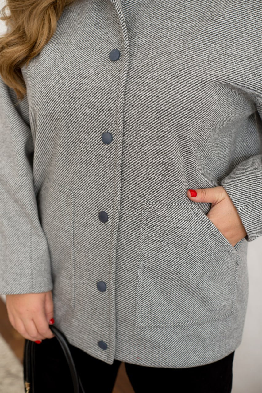 Short bomber-style coat  - Twiggy Shop