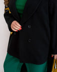 Short coat with belt - Twiggy Shop