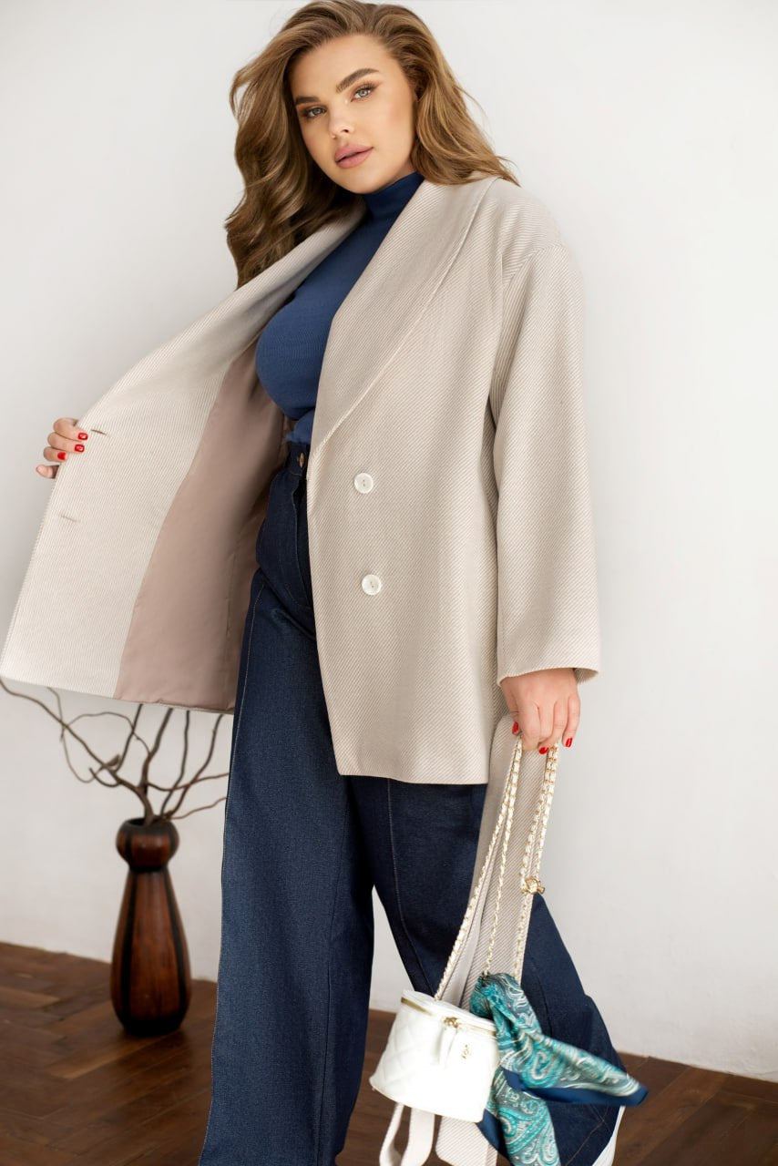 Short coat with belt - Twiggy Shop