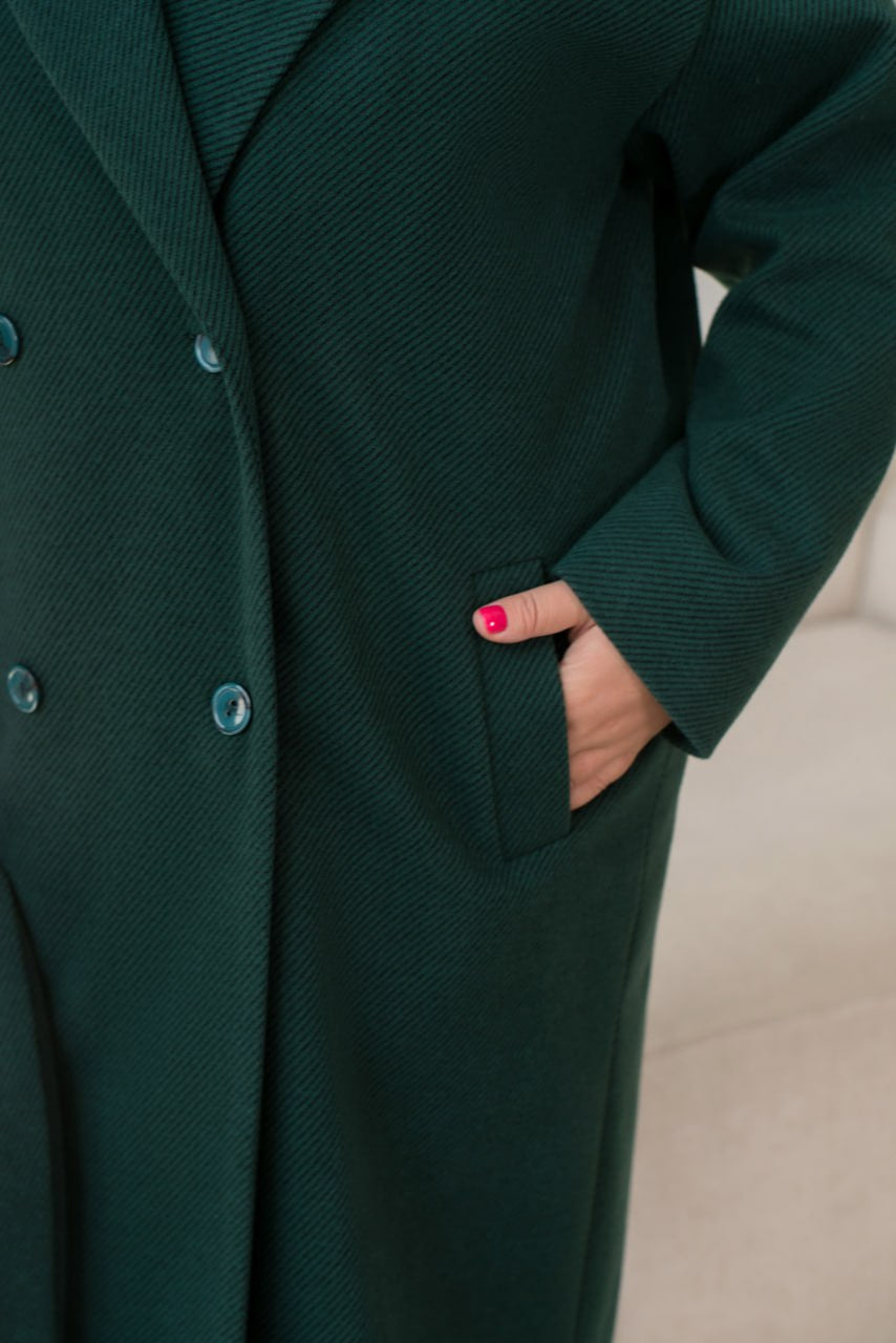 Long belted coat  - Twiggy Shop