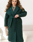 Long belted coat  - Twiggy Shop