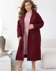 Long belted coat  - Twiggy Shop