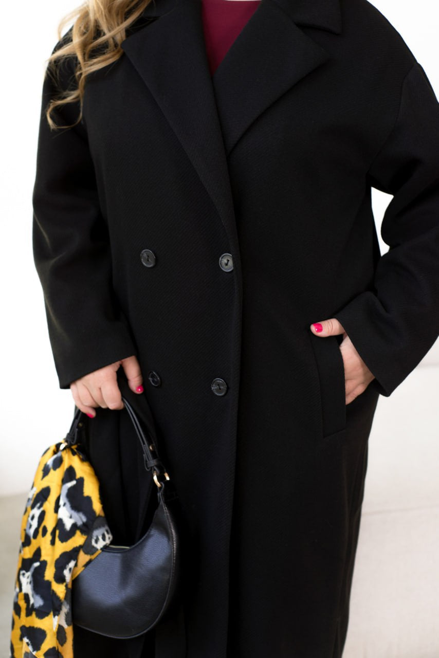 Long belted coat  - Twiggy Shop