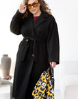 Long belted coat  - Twiggy Shop
