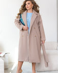 Long belted coat  - Twiggy Shop