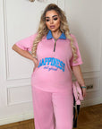 Knit set with bright accents  - Twiggy Shop