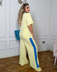 Knit set with bright accents  - Twiggy Shop