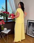 Conjunto crepé verano