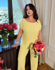 Conjunto crepé verano