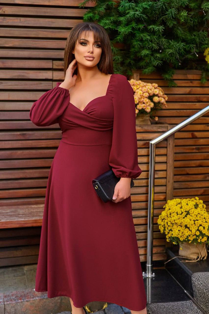 Flared midi dress  - Twiggy Shop