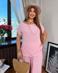 Conjunto crepé verano