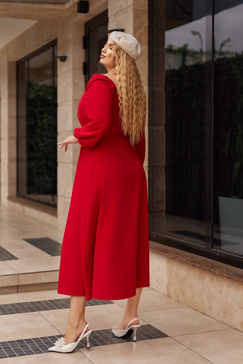 Flared midi dress  - Twiggy Shop