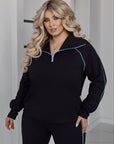 Knit set with lettering  - Twiggy Shop