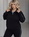 Knit set with lettering  - Twiggy Shop