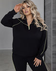 Knit set with lettering  - Twiggy Shop