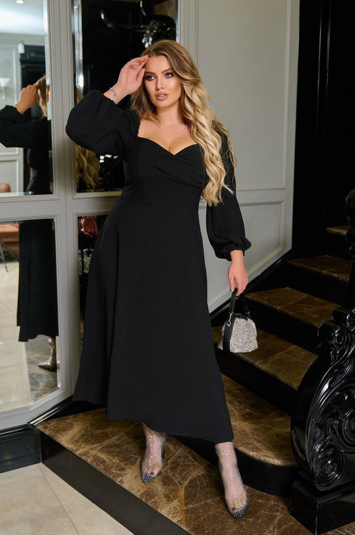 Flared midi dress  - Twiggy Shop