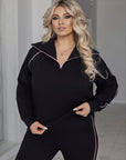 Knit set with lettering  - Twiggy Shop
