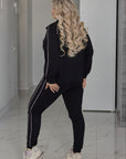 Knit set with lettering  - Twiggy Shop
