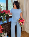 Conjunto crepé verano