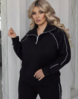 Knit set with lettering  - Twiggy Shop