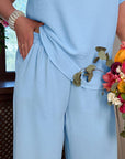 Conjunto crepé verano