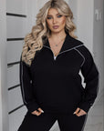 Knit set with lettering  - Twiggy Shop