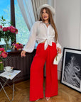 Pantalón crepé verano