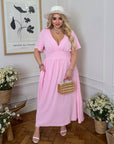 Vestido de crepé de verano