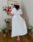Vestido de crepé de verano
