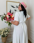 Vestido de crepé de verano
