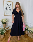 Vestido de crepé de verano