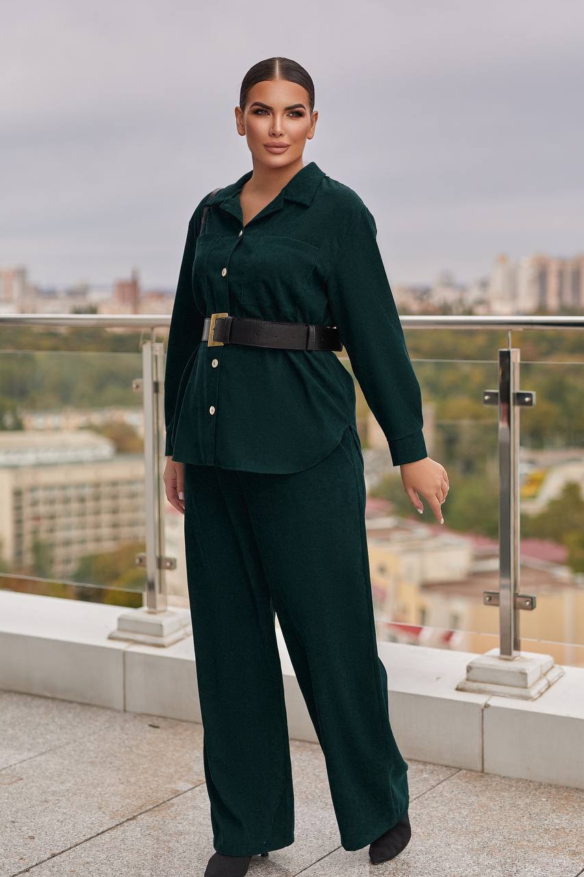 Ribbed velvet set  - Twiggy Shop