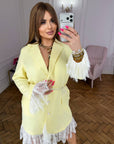 Dress-blazer с mesh - Twiggy Shop