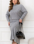 Soft sweater and skirt set  - Twiggy Shop