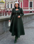 Elegant midi dress with synthetic rubber, polyester and viscose, blue model, suitable for special occasions.