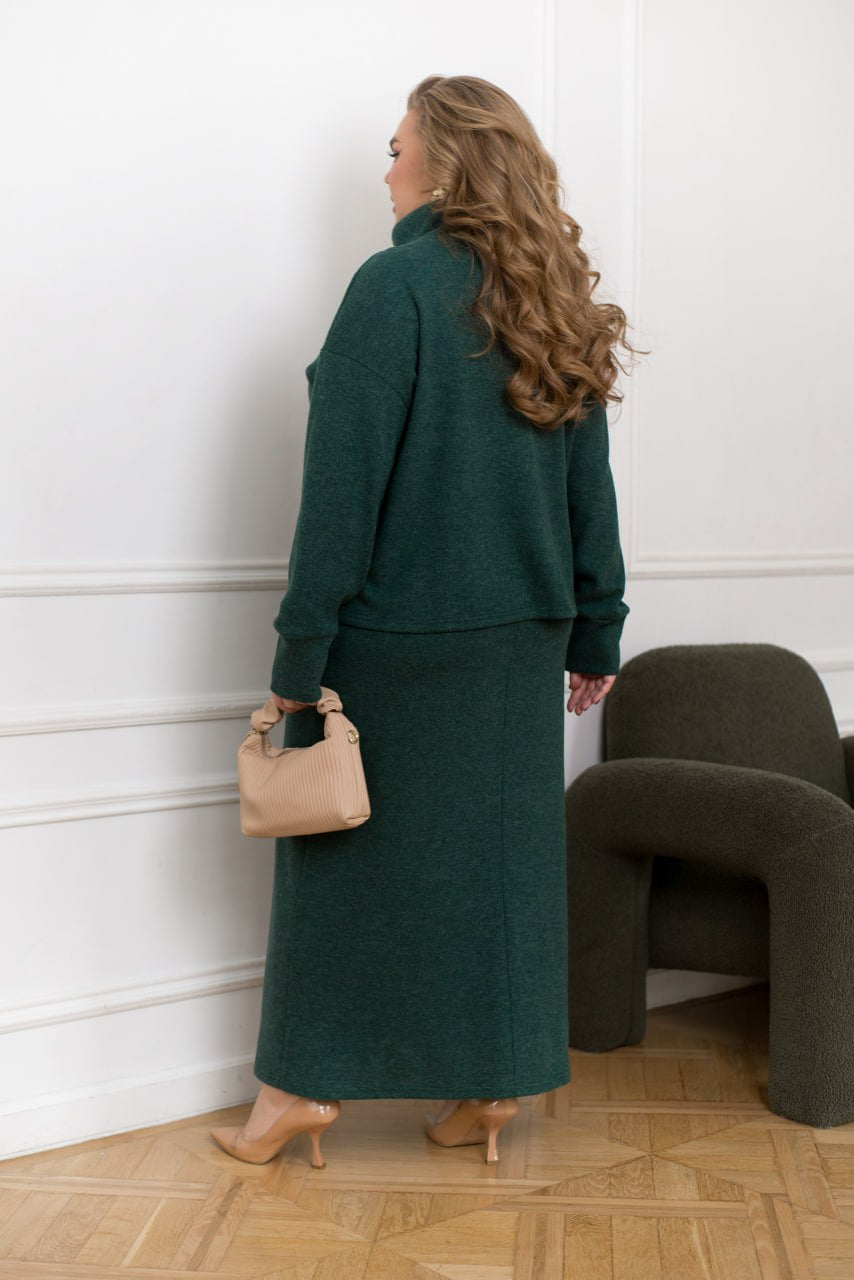 Midi dress and sweater set  - Twiggy Shop