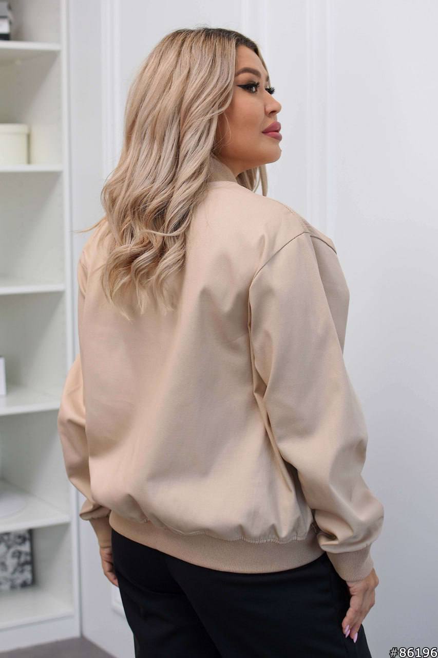 Denim bomber jacket  - Twiggy Shop