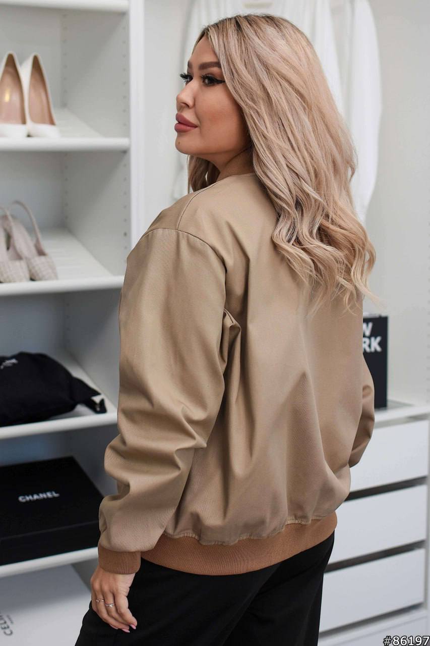 Denim bomber jacket  - Twiggy Shop