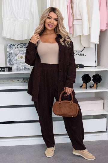 Loose-fit velvet set  - Twiggy Shop