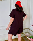 Knit set with shorts, White цвят, 80% cotton и 20% elastane, уup toбен за ежедневна носия, изображение на продукт.