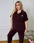 Knit set  с cotton, elastane и polyester, комфортен и стиlinen  за ежедневна носия.