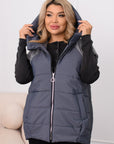 Stijlvol vest met capuchon